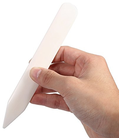 Tbest falzbein, Falzbein,Falzbein Für Papier,Falzbein Knochen,Knochenwerkzeug,Ordnerwerkzeug Aus Natürlichem Knochen Zum Ritzen Von Falten,Falten,Polieren Von Kanten Von Lederhandwerk