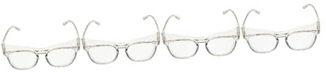 INOOMP 4 Pares De Gafas Gafas De Sol De Trabajo Gafas De Sol Transparentes para Hombres Gafas De Seguridad Gafas De Seguridad sobre Gafas Gafas De Seguridad Gafas A Prueba De Viento Gris