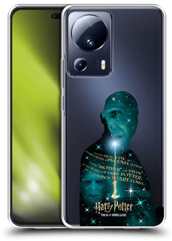 Head Case Designs Officially Licensed Harry Potter Voldemort Yew Wand Deathly Hallows XXXVIII Soft Gel Case Compatible With Xiaomi 13 Lite 5G