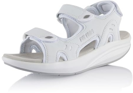 Fusskleidung® Damen Herren Sandalen Sommer Abrollsohle Gesundheitsschuhe