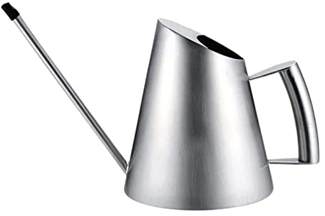 Arrosoir pour Plantes Interieur Arrosoir en Acier Inoxydable pour Plantes D'intérieur avec Arrosoir À Long Bec pour Fleur De Jardin Plantes en Pot Arrosoir(400ml)