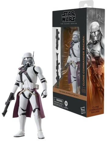 Star Wars The Black Series Klon-Kommandant Bacara, Star Wars: Ahsoka Premium Action-Figur zum Sammeln (15 cm)
