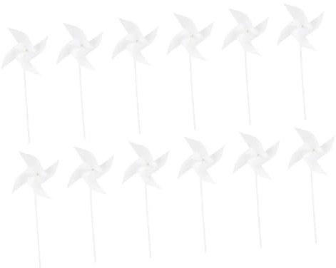 VICASKY Lot de 30 moulins à vent en papier pour jeunes filles créatives roues vierges à colorier pour activités d'été en plein air pour groupes et projets individuels