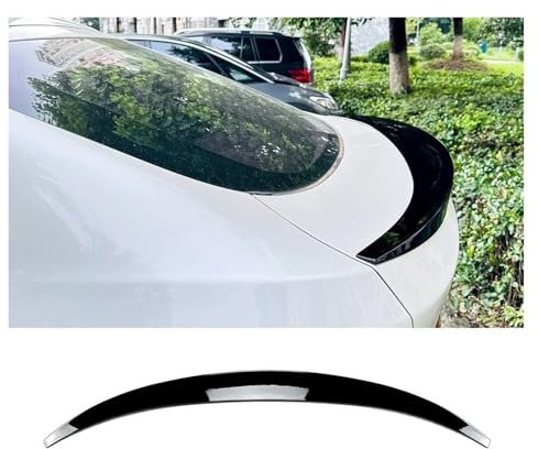 Trunk Spoiler For BMW F26 X4 2014-2018 MP Style Rear Roof Trunk Spoiler Wing Air Deflector Dam Tail Tuning Gloss Black ABS Car Accessories Diffuser Spoiler(Rear Gloss Black)