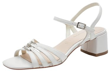 Sandale femme Tamaris à talon bloc en cuir