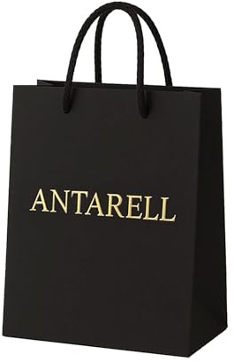 Pack 25 – Personalisierte Papiertüten Luxuriöse aus 250 g/m² Papier mit geflochtenen Griffen – Weiß Schwarz Camel –4 Größen– Mit Logo personalisierbar –Boutique- Made in France