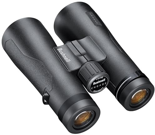 Bushnell – Engage EDX – Fernglas – 12x50 – Dachkantprisma – Schwarz – EXO Barriere – Vollständig mehrfachvergütet – BEN1250