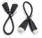 Security-01 Cavo HDMI 4K ad altissima velocità, confezione da 2, ponticello HDMI da 0,25 m, diametro esterno 5,0 mm