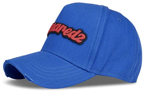 DSQUARED2 Iconic Brand Logo Embroidered Baseball Cap Kappe Basebalkappe Hat