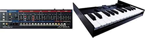 Roland Ju-06A Sound Module, The Sound of The 80'S & Boutique K-25M Keyboard Unit, Portable Keyboard for Roland Boutique Modules