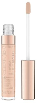 Catrice Clean ID Hydra Lip Plumper, Lipgloss, Lip Gloss, Nr. 010 Rosy Tulip, nude, kühlend, vergrößernd, glänzend, vegan, entspricht unserem CLEAN BEAUTY Standard, ohne Parfüm (3ml)