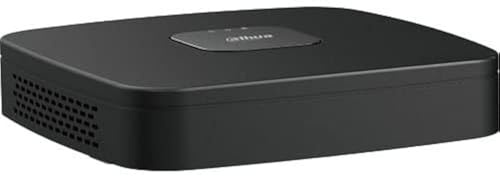 Dahua - Grabadora de vídeo en red de 8 canales 8 MP 4K NVR 1 SATA 2TB HDD N41C2P2 funciona con ciertas cámaras PoE/red