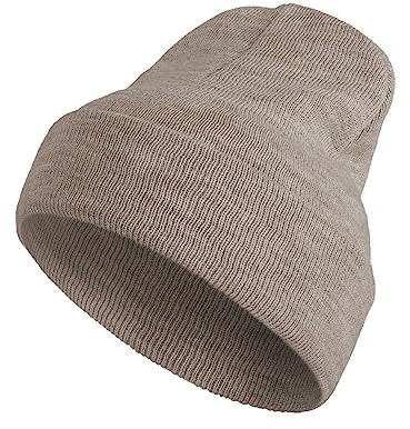 SERIMANEA Herren Mütze - Strick Beanie aus Acryl für Herren. Warme, Weiche und Bequeme Kopfbedeckung für kalte Tage im Herbst und Winter - Einheitsgröße.