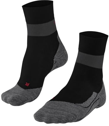 FALKE Damen RU Compression Stabilizing Laufsocken schnelltrocknendes atmungsaktives Lyocell Funktionsmaterial antiblasen mit Kompression stabilisierend am Knöchel kühlend vegan 1 Paar | für mehr Stabilität und vermindertes Risiko von Verstauchungen