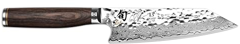 KAI Shun Premier Tim Mälzer Kiritsuke 15 cm japanisches Kochmesser Limitiert - Damastmesser hochglanzpoliert 32 Lagen - kleines Küchenmesser Allzweckmesser VG MAX Stahl Hammerschlag