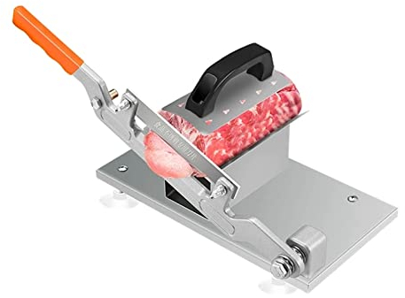 Fleischschneider für den privaten oder gewerblichen Gebrauch, manueller Fleischschneider für den Haushalt, manueller Lammschneider, Tiefkühlfleischmaschine, Rindfleisch, Gemüse, Ha