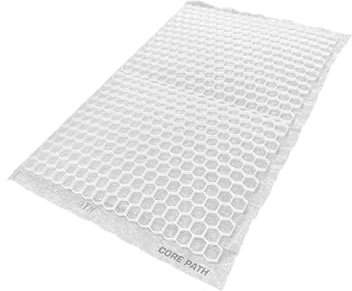 CORE PATH PRO 45-20 | Gravel Grid Protection Mesh, Gravel Stabiliser Grids, Plastic Gravel Mats, Garden Grid Paver for Greenhouse, Deck, Shed Lawn & Garden Path | [0.92m²] (White) 10 Pack