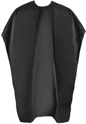 BML Black Salon Hair Cutting Cape Waterproof Unisex Styling for Hairdressers Professional Hair Stylist Apron for Cutting & Coloring
