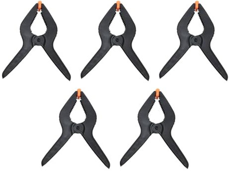 Sscon 5 Pack 9 Inch Heavy Duty Spring Clamps for Photo Background Support, Backdrop Stand,Photography