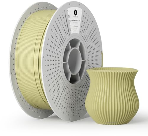 kexcelled Glass Fiber PETG GF Filament 1.75mm, 1kg, Light Brown Green | High Strength Stiffness, Frosted Texture, Aesthetic Material, Muted Colors, Durability, for FDM 3D Printers