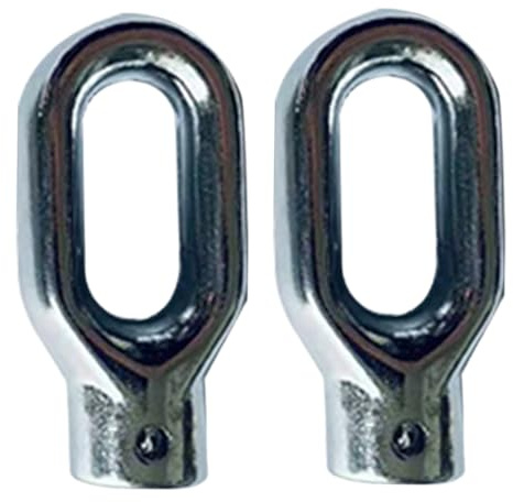 Attacco per trapano a manovella di sole da tenda, gancio della manovella retrattabile 2 pcs 1: 7 in lega in lega di tenda da lecca da sole sostituzione meteorologica resistente all'occhio di tenda da