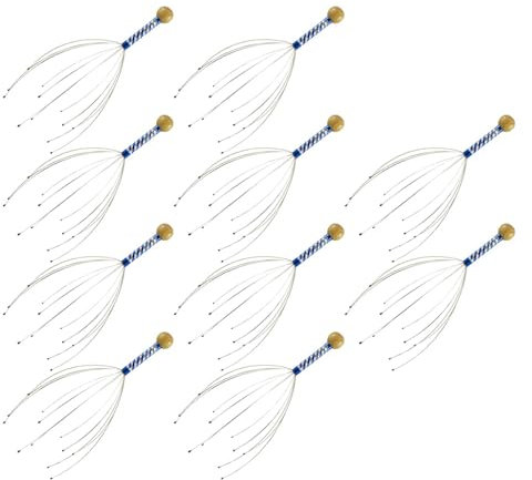 Remingtape 10X Head Massage Spider Head Masseur for Relaxation Therapy and Stress Relief