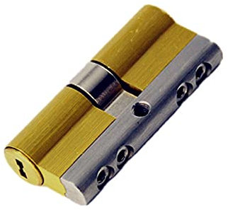 Schliebzylinder 30/30,Halbzylinder Anti-Diebstahl-Türschloss Kernschloss Zylinder Sicherheitsschloss Kernzylinder 105mm Türzylinder 8 Tasten Schlosskernen(105mm 37.5add67.5mm)