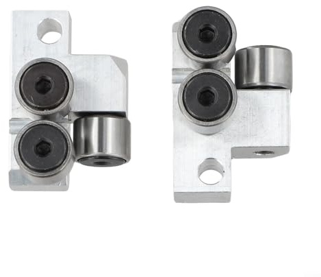 Oniissy Vorne Hinten Messerführungsblock Set 42-28-0211 42-28-0206 Kompatibel mit 6232-6 6230 6225 6236 6227 6234 6223 Deep Cut Bandsäge Ersatzteile Metall