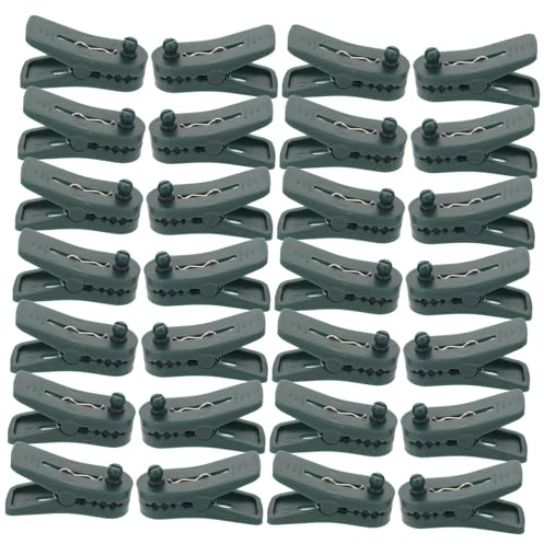 Warmhm 30 Stück LED Kerzenklammern Für Stabkerzen Baumkerzenhalter Clips LED Kerzenklammern Kunststoff Kerzenhalter Clips Weihnachtskerzenklemme Kerzenständer Zum Aufstecken