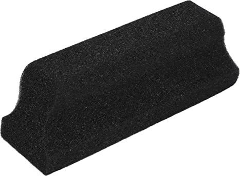 Esponja para adornos de barba compacta, fácil de usar, esponja para limpieza del cabello para lavabos y baños