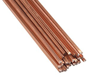 ROTHENBERGER Industrial Kupfer-Hartlot für Rohrleitungsverbindungen, Dachrinnen, Spenglerarbeiten aus Kupfer - 35807, 2x500 mm