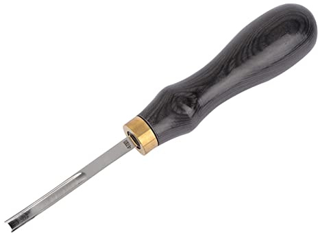 Leathercraft Edge Beveler utensili in pelle Coltello largo in pelle Coltello sottile Manico nero Strumento artigianale(4mm)