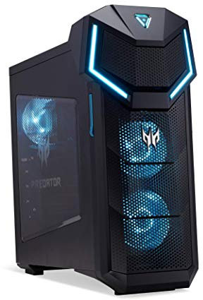 acer Predator Orion 5000 610, Gaming Desktop Computer (Intel i9-9900K, 32GB DDR4 RAM, 1TB PCIe NVMe SSD + 2TB HDD 7200 RPM, NVIDIA RTX 2070 Super 8GB GDDR6 HDMI/3xDP, Windows 10 Home)