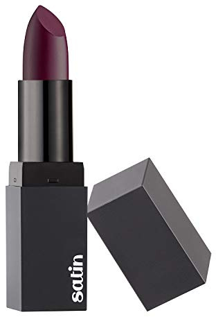 Barry M Cosmetics Hydrating Satin Deep Purple Lip Paint Infused With Vitimin E, Dahlia Kisses