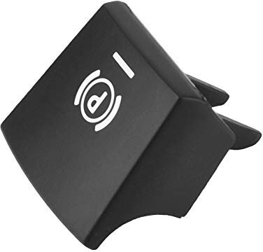 Yosoo Car Handbrake Parking Brake Switch Button Sticker Cover for 09-14 5/6 Series 61312822518, F10 Parking Brake Switch P Button Cover