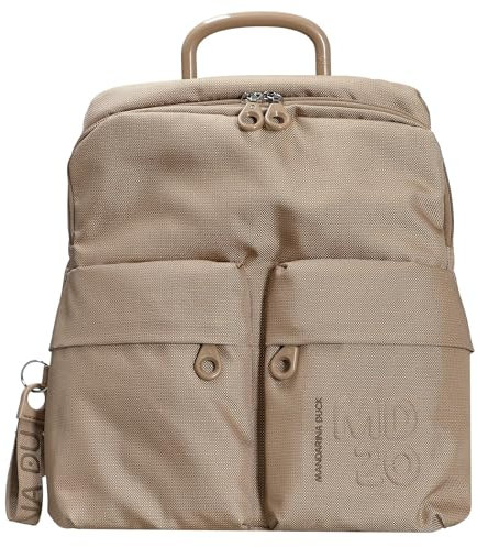 Mandarina Duck, MD20 BACKPACK Donna, WARM TAUPE, Taglia Unica