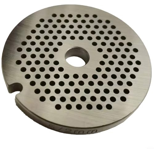HOHOVYVY Disco perforado tamaño 5, adecuado para todo tipo de picadoras de carne con disco perforado, placa perforada n.º 5 (2 mm) (2 mm)