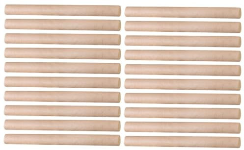 Ipetboom Handgefertigte Moxarollen 20 Stück 20x1,8cm Aus Gesundem Moxa Stick Material Konstante Wärme Für Traditionelle Moxibustion Anwendung