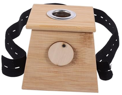 BESTYASH Tragbare Bambus Moxibustion Box Einzelnes Anti-verbrennungs Akupunktur Therapie Werkzeug Für Schultern Bauch Nacken Zuhause Anwendung