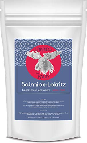 Lakrids Knud | Salmiak Lakritz - extra Stark - 150 g Packung