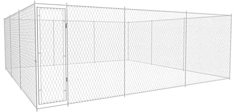 vidaXL Outdoor Hundezwinger 570x570x185cm Hundekäfig Hundehaus Hundehütte