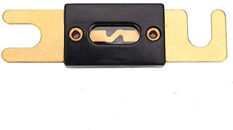 Kfz Sicherungen Set Sicherungshalter Mini Klinge Sicherungen Inline-Sicherungshalter Glas Sicherungen Circuit Breaker 80A,One Size