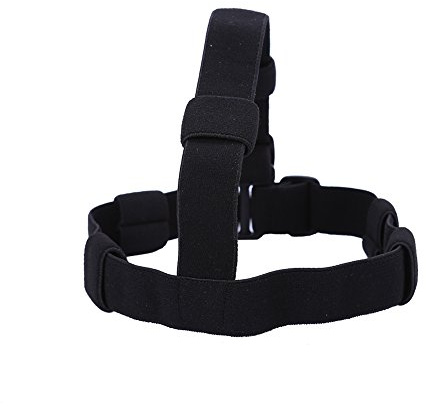 Kopfband, Band För Ficklampa Pannlampsrem Outdoor Tools Black Pannband Pannlampa