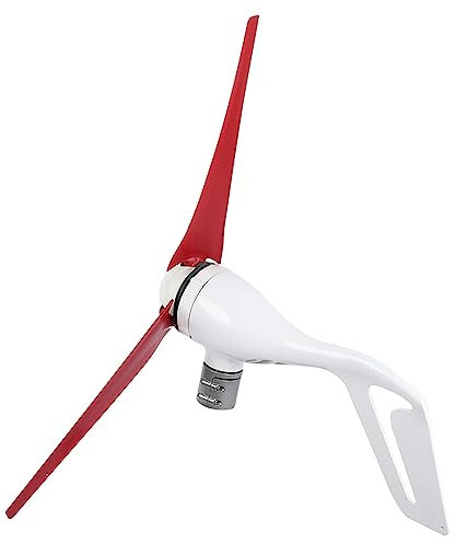 NE-100S3 Generador de Turbina Eólica de 100 W, Molino de Viento Eléctrico Generador de Molino de Viento de Fibra de Nailon de 3 Aspas 580 Mm/22,8 Pulgadas Longitud de la Hoja