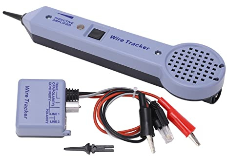 Draht- und Kabelverfolgungstester, Drahtverfolgungs-Kit, Drahtverfolgungs-Stromkreistester-Kit, Einstellbarer Induktionsverstärker, Kabeldetektor, Finder-Tester, Elektrischer