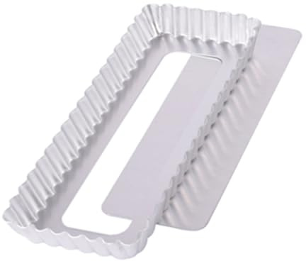 Molde para Hornear Pan Rectangular Desmontable de Aleación de Aluminio