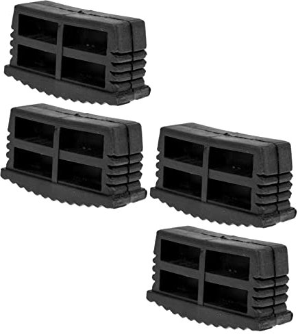 jojofuny 4pcs Ladder Foot Covers Anti- Rubber Pads for Enhanced Stability and Safety for Home and Work Use Easy to Install and Replace