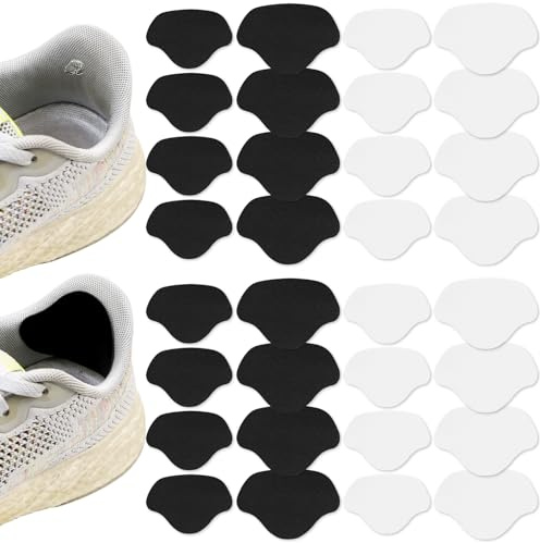 16 Paires Réparation de Talon de Chaussure Patch, Grand et Petit