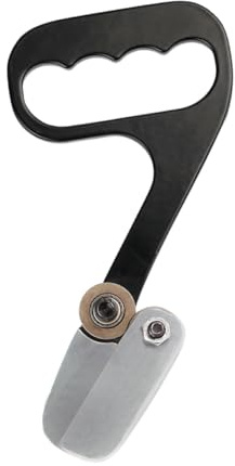 GLEAVI Taglierina Portatile Multifunzione in Acciaio Rapido per Lamiera PVC e Metalli Utensile di Taglio Affilato Impugnatura Antiscivolo Strumento Professionale per Uso Domestico e