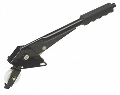 AMA Leva Freno Corta con Forcella Chiusa e Cremagliera Fissa - Rapporto 1x3,4, Colore Nero, Peso 820 g, Interasse 260 mm, per Agricoltura, Made in Italy